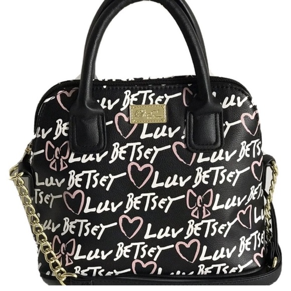 Betsy Johnson large satchel - Picture 6 of 9